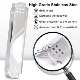Criditpid Backyard 720-0888M heat plate shield reduces flare-ups outdoors