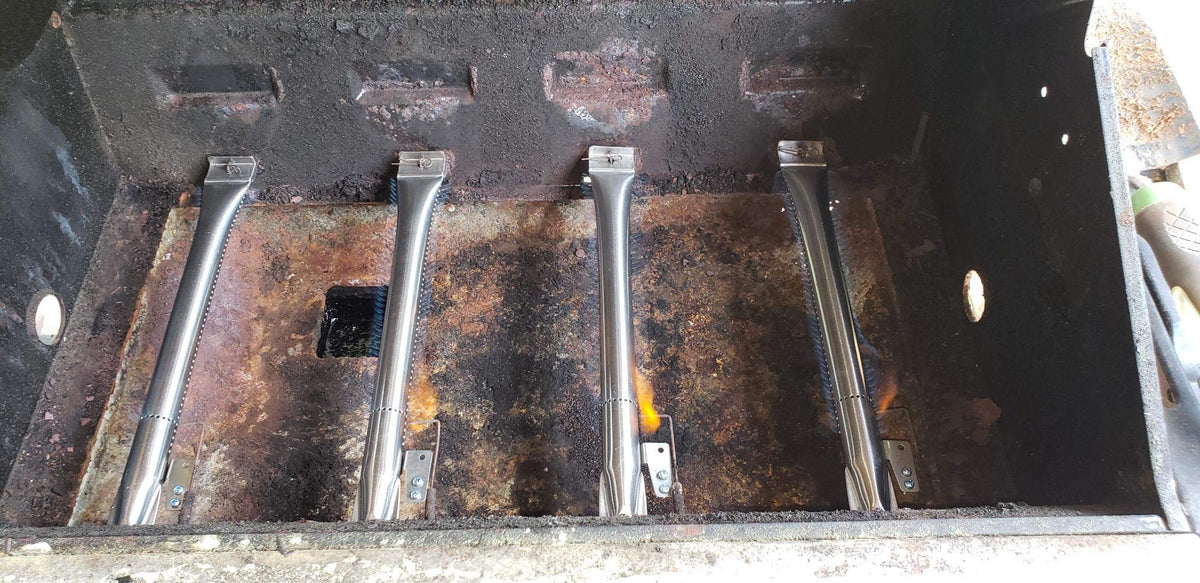 Criditpid stainless steel burner tube for Members Mark improves heat consistency