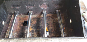Criditpid stainless steel burner tube for Members Mark improves heat consistency