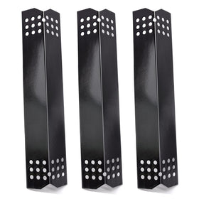 Criditpid grill heat plate three-pack for porcelain steel shields improving even heat distribution