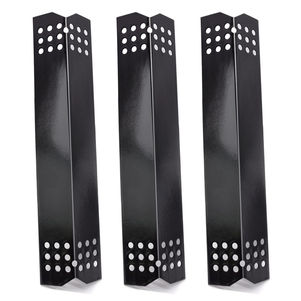 Criditpid grill heat plate three-pack for porcelain steel shields improving even heat distribution
