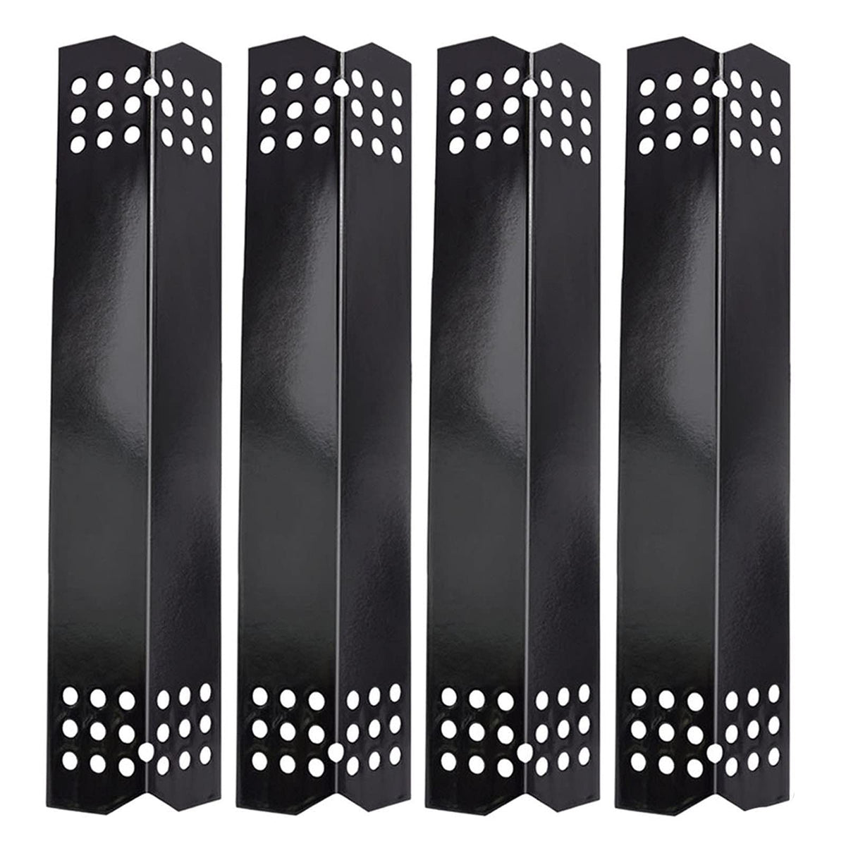 Criditpid grill heat tent plate in porcelain steel for durable heat distribution.