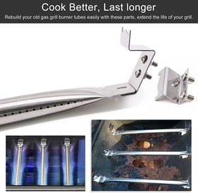 Criditpid hanger bracket keeps burner assembly secure and aligned