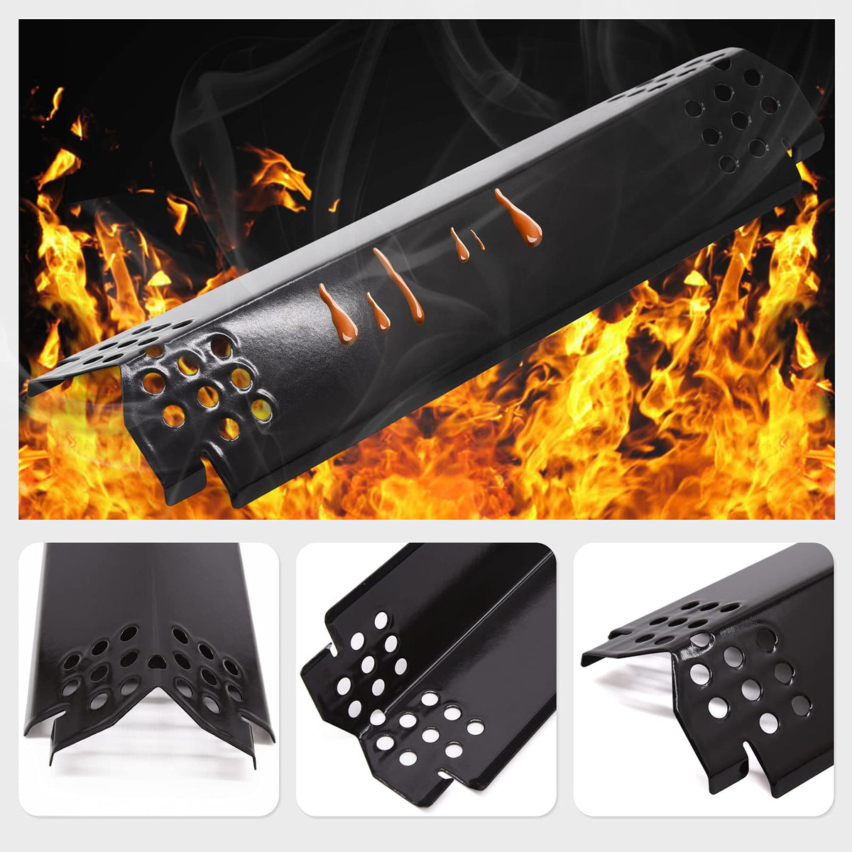 Criditpid Nexgrill replacement set supports grilling during gatherings.