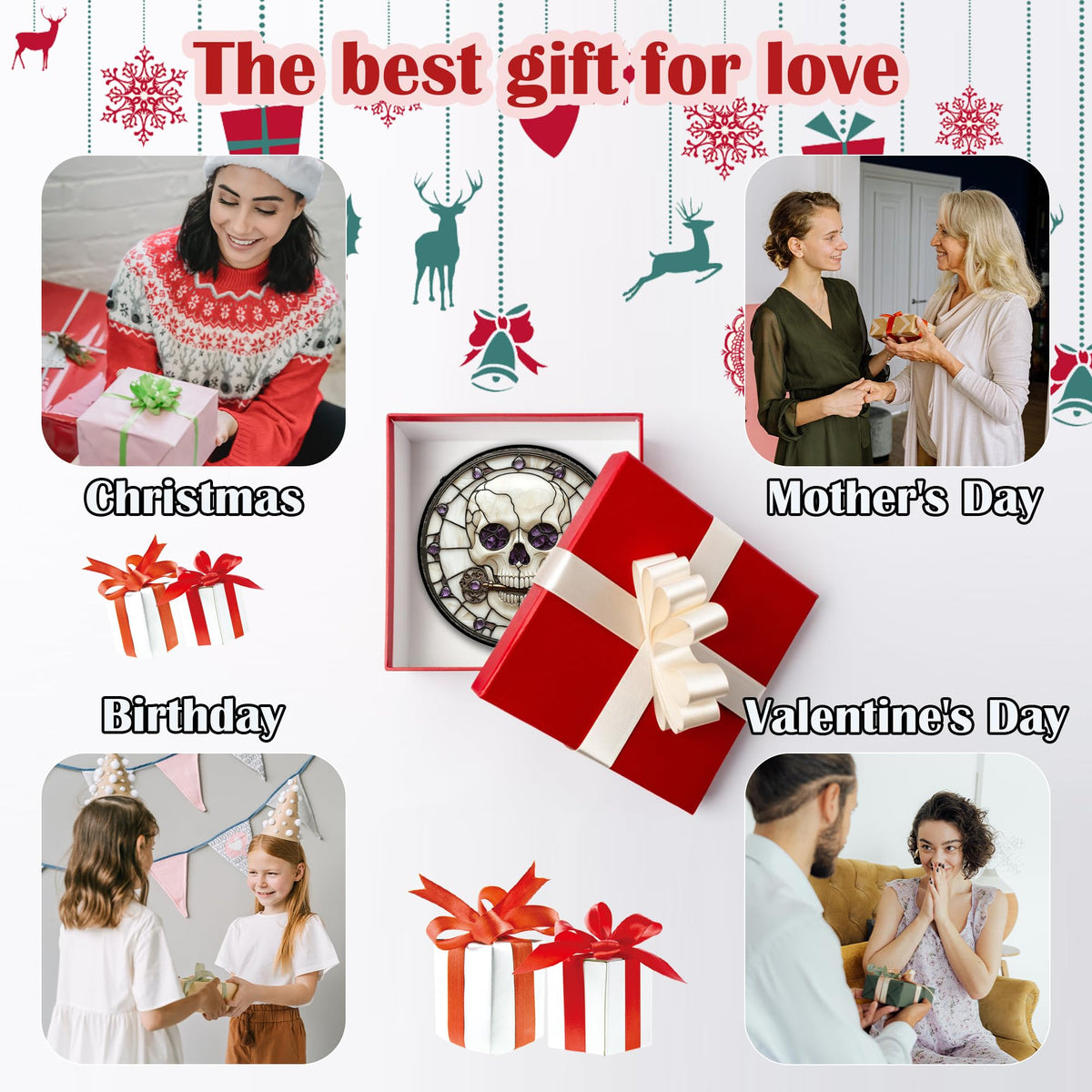 CRISGIF fall gift idea, ideal for friends who love festive gothic style.