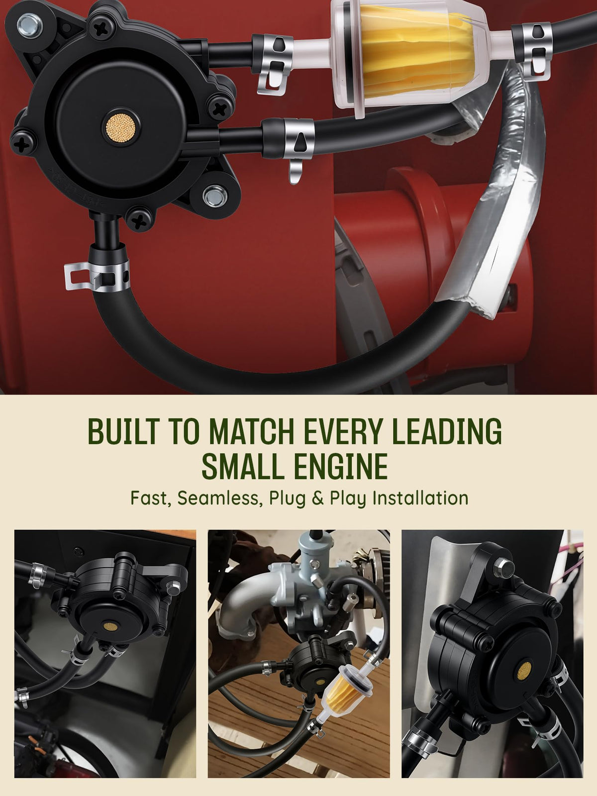 Crivon oil hoses offering flexible, secure fuel line connections