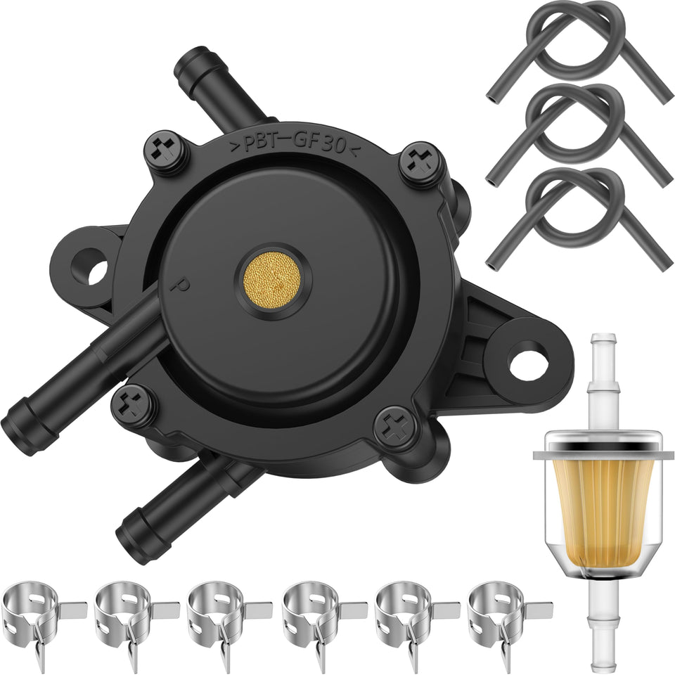 Crivon pulse fuel pump front view for reliable fuel delivery in small engines