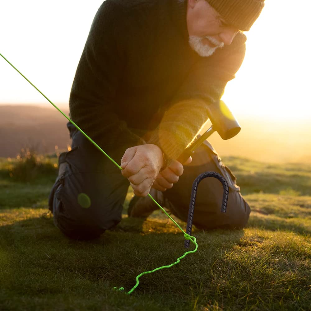 CRIZTA curved J-hook design holds plants or gear securely.