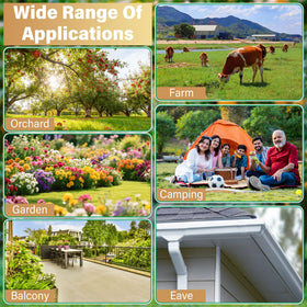 Crobirware suitable for gardens, decks, patios, and camping sites.