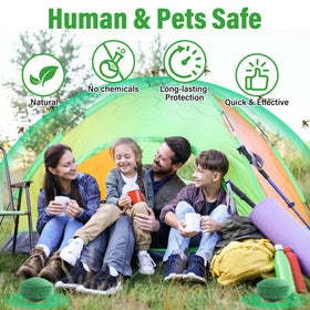 Crobirware natural ingredients provide a gentle deterrent for yard pests