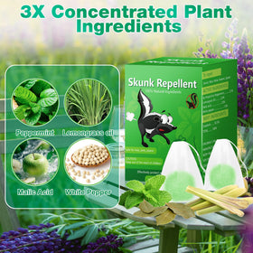 Crobirware natural ingredients include peppermint and lemongrass for scent-based deterrence.