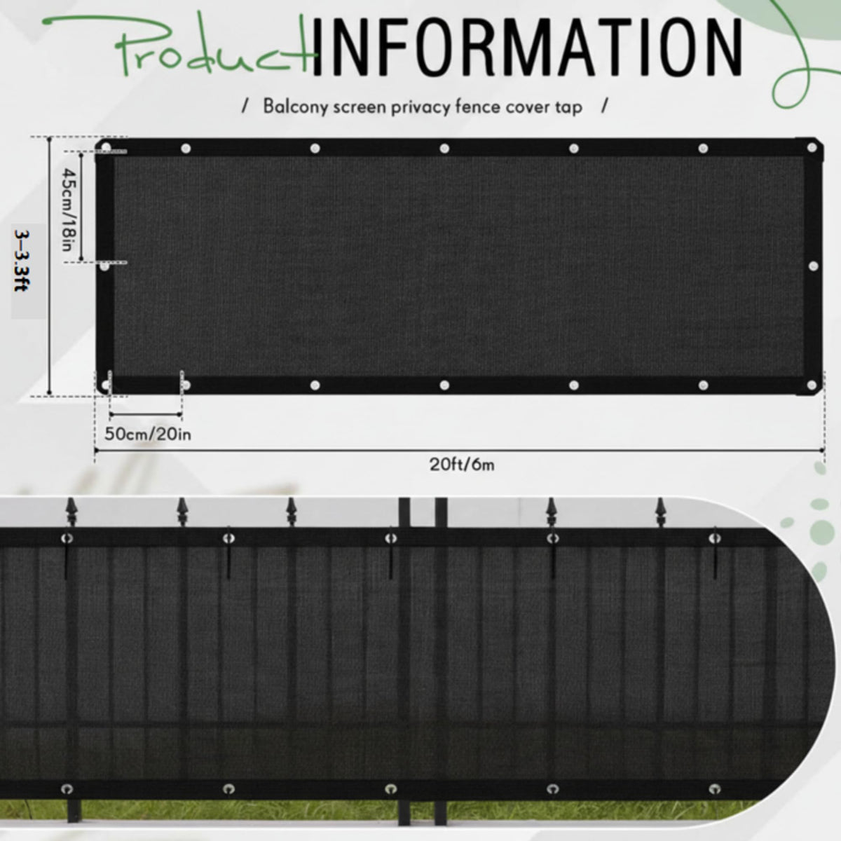 CroBlissful hdpe uv-resistant material closeup shows durable privacy for decks.