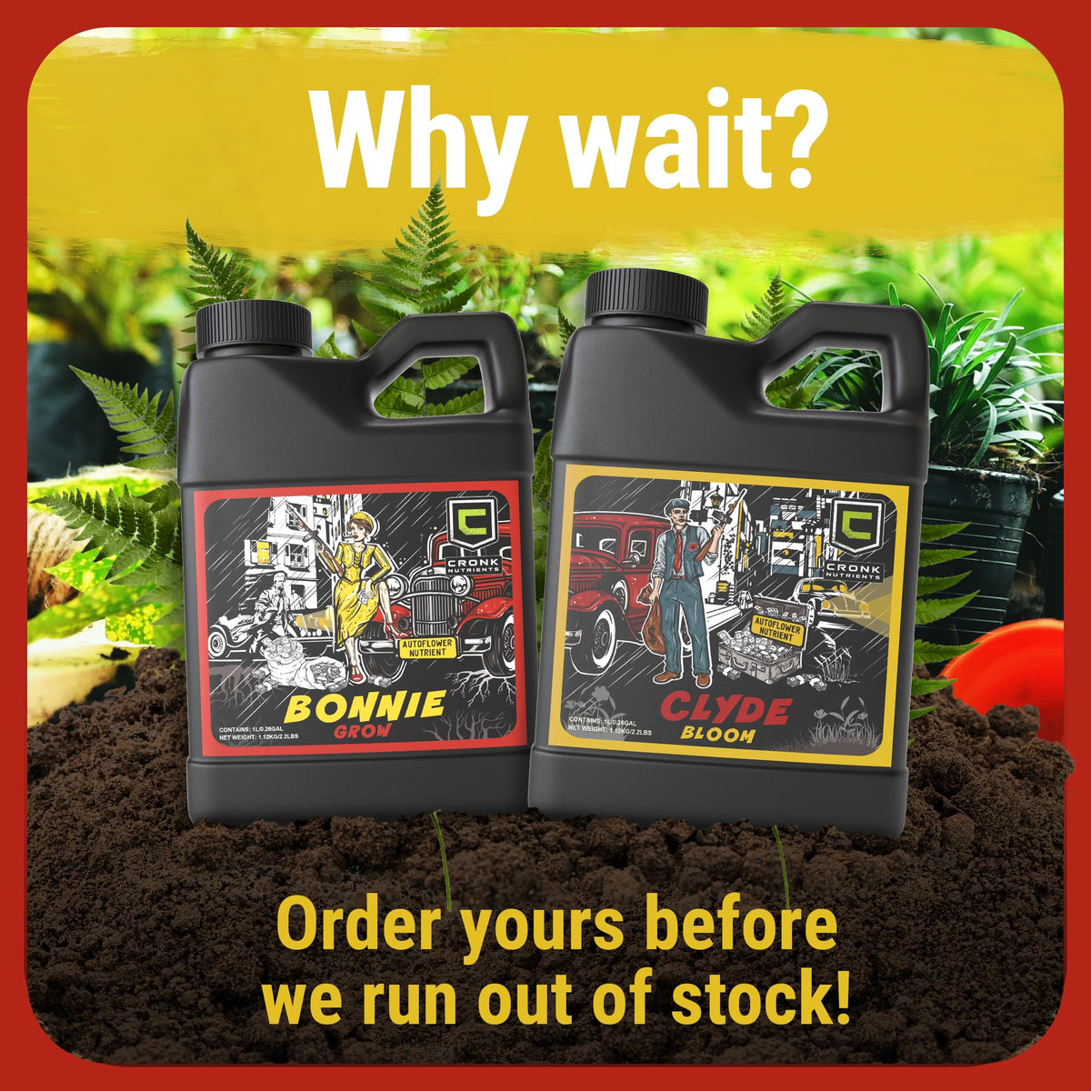 Bonnie & Clyde concentrate detail hints at precision formula for blooms