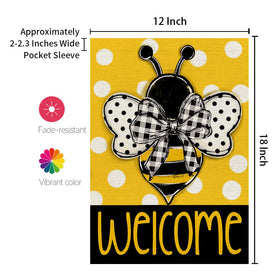 CROWNED BEAUTY garden flag enhances yard, porch, balcony, and patio.