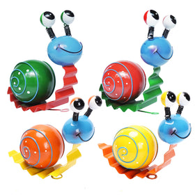 Cruis Cuka cute snail yellow garden decor adds sunny appeal to outdoor spaces