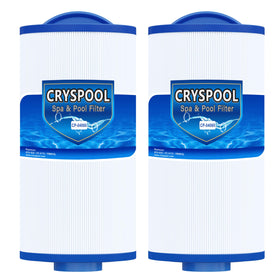 Cryspool 04060 spa filter assembly enhances water clarity by capturing particulates.