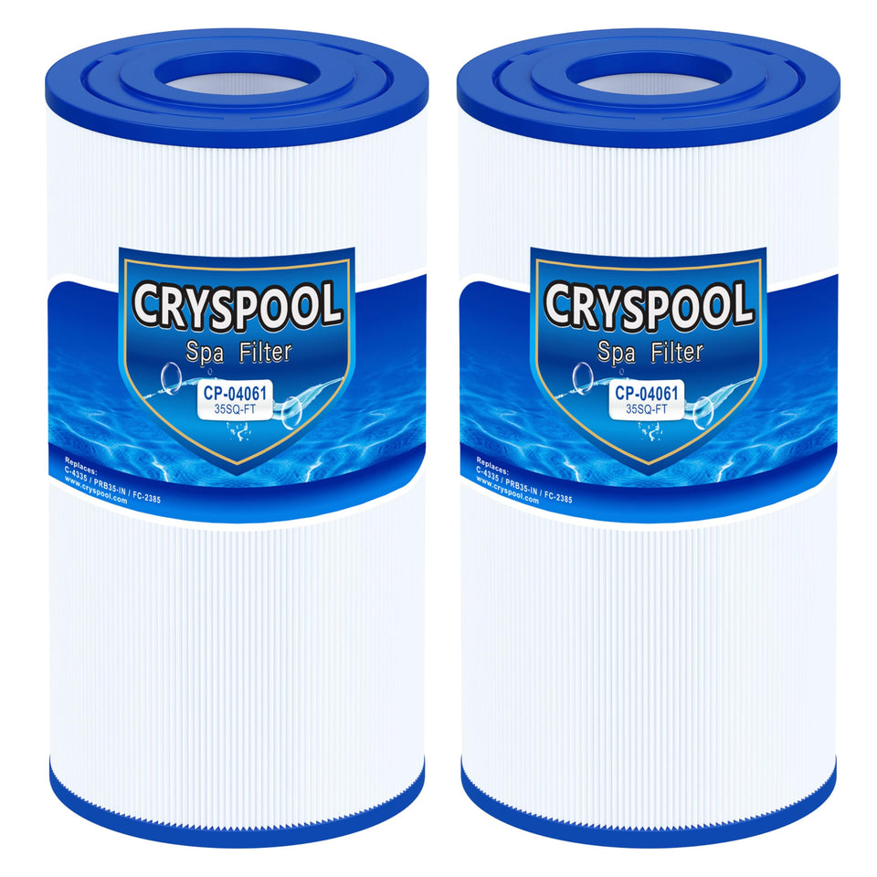 Cryspool 04061 filter - side view - compatible with C-4335 to boost spa clarity.