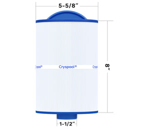 Cryspool 05015 bottom 1-1/2 inch MPT for versatile spa connections