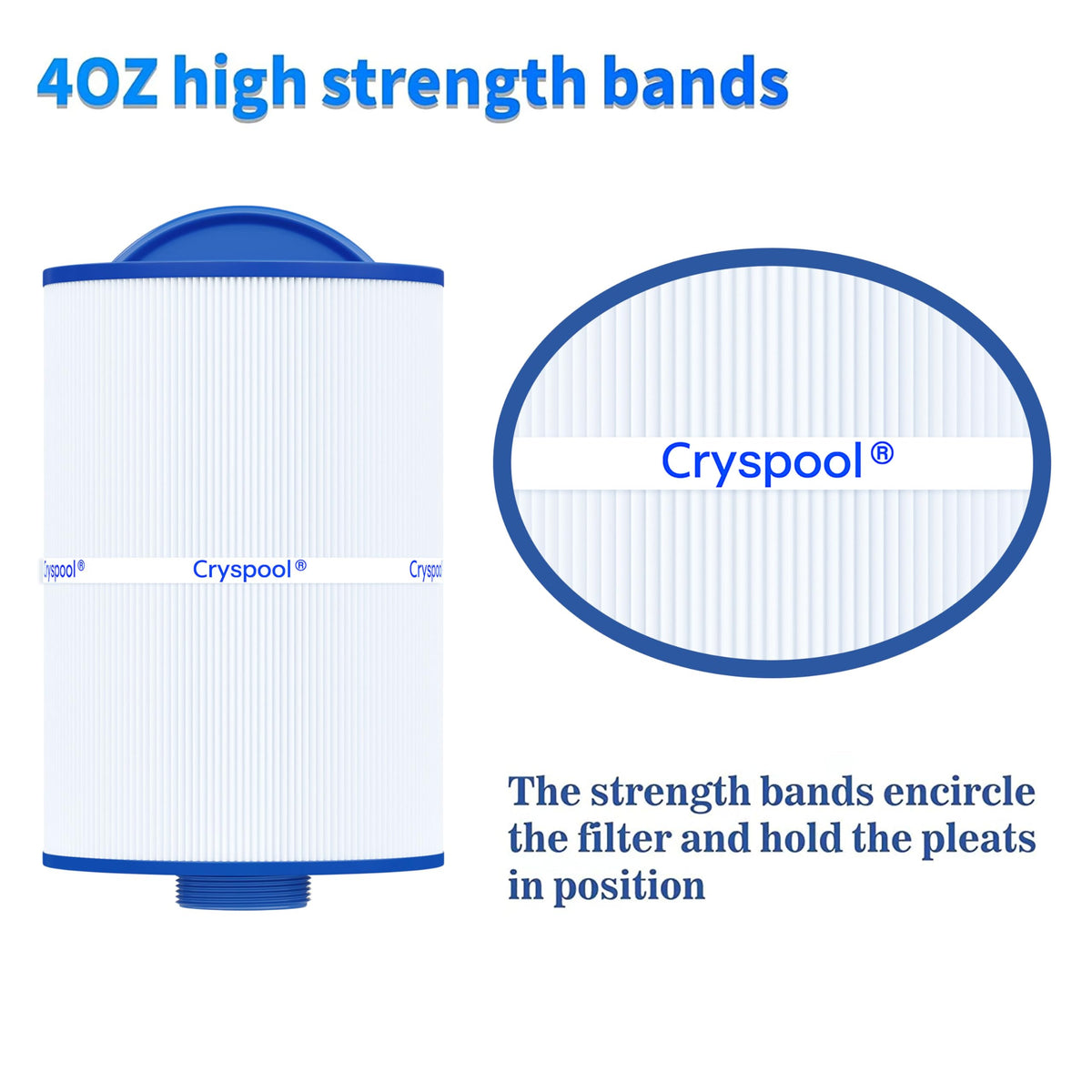 Cryspool 05015 compatible with 5CH-35, PMAX50P4, PAS35P, Maax FC-0300