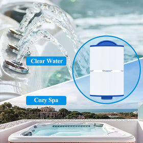 Cryspool 05015 easy-cleaning pleated filter restores performance after washing