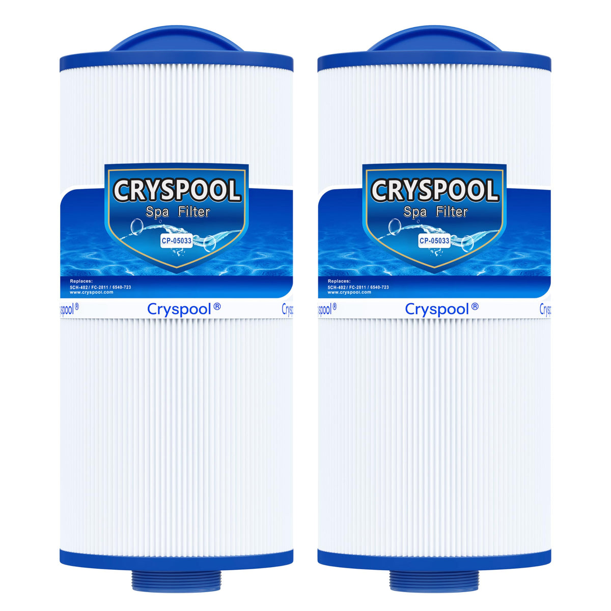 Cryspool 05033 filter compatibility with Del Sol and Sundance spas for reliable filtration