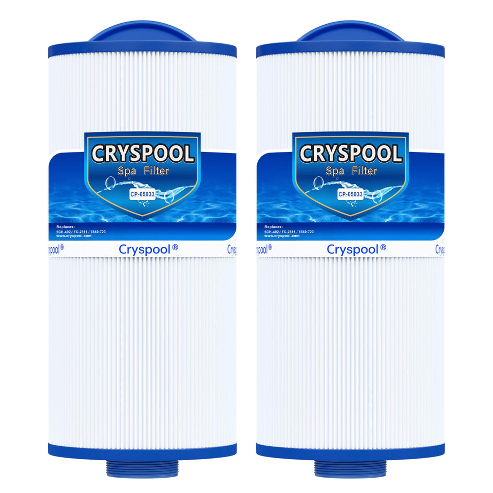 Cryspool 05033 filter compatibility with Del Sol and Sundance spas for reliable filtration