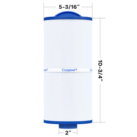 Cryspool 05033 filter uses trilobal fibers for higher capacity and longer life