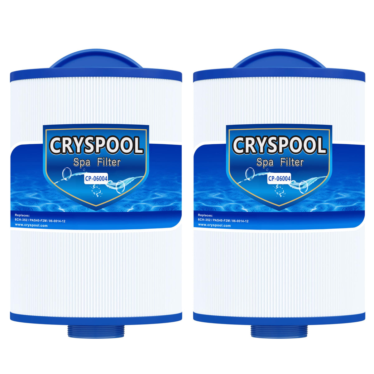 Cryspool 06004 filter for Artesian Spas 06-0014-12 improves water clarity