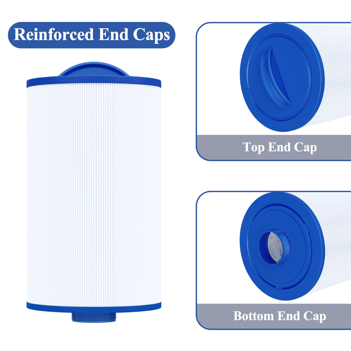 Cryspool 06012 pleats structure supports durable high-flow filtration