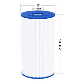 Cryspool 06016 filter bottom opening enables secure seating and easy rinse and cleaning.
