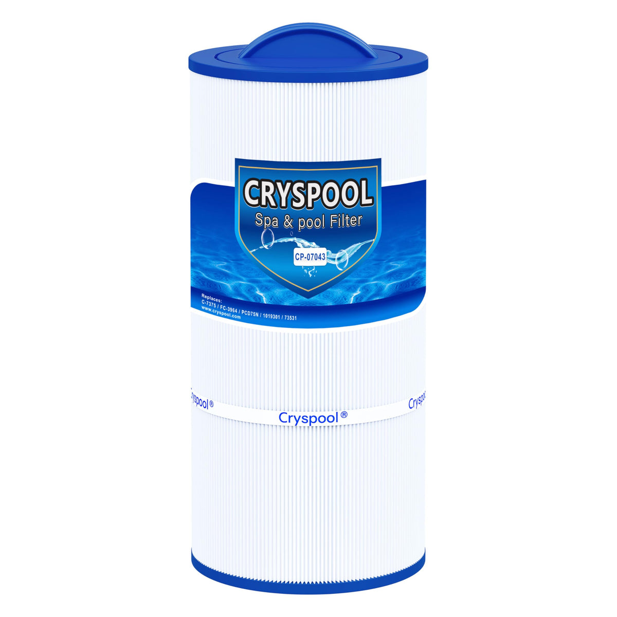 Cryspool 07043 filter for Caldera 75 compatibility enhances spa water clarity