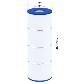 Cryspool 07066 trilobal fiber filter emphasizes deep cleaning efficiency