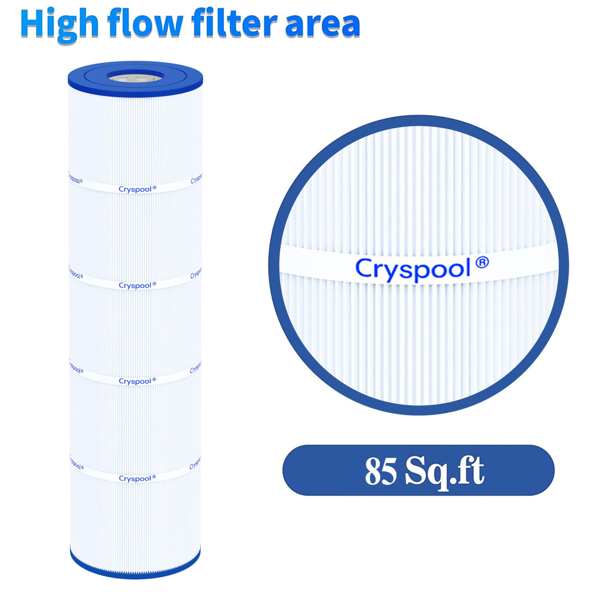 Cryspool 07079 filter for FC-0800 compatibility simplifies cleaning and maintenance