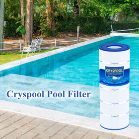 Cryspool 08032 pleats trilobal fiber closeup highlighting durable filtration performance.