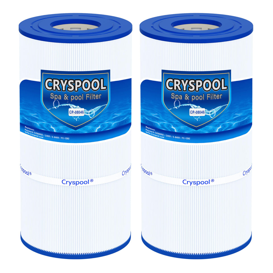 Cryspool 08046 filter installed on CX900RE improves water clarity and flow.