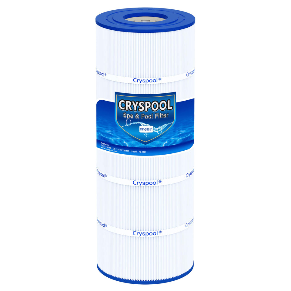 Cryspool 08051 filter compatible with XStream CC1750 improves water flow