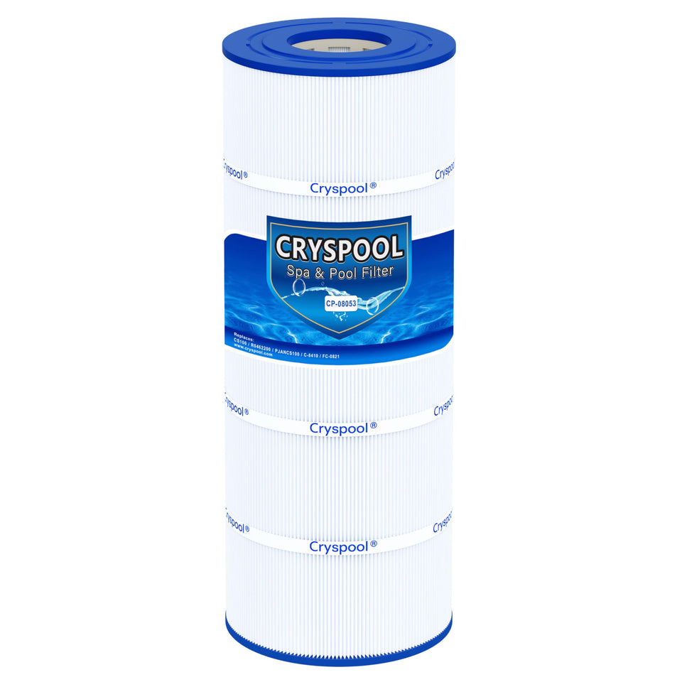 Cryspool 08053 filter cartridge assembly for 100 sq ft pools.