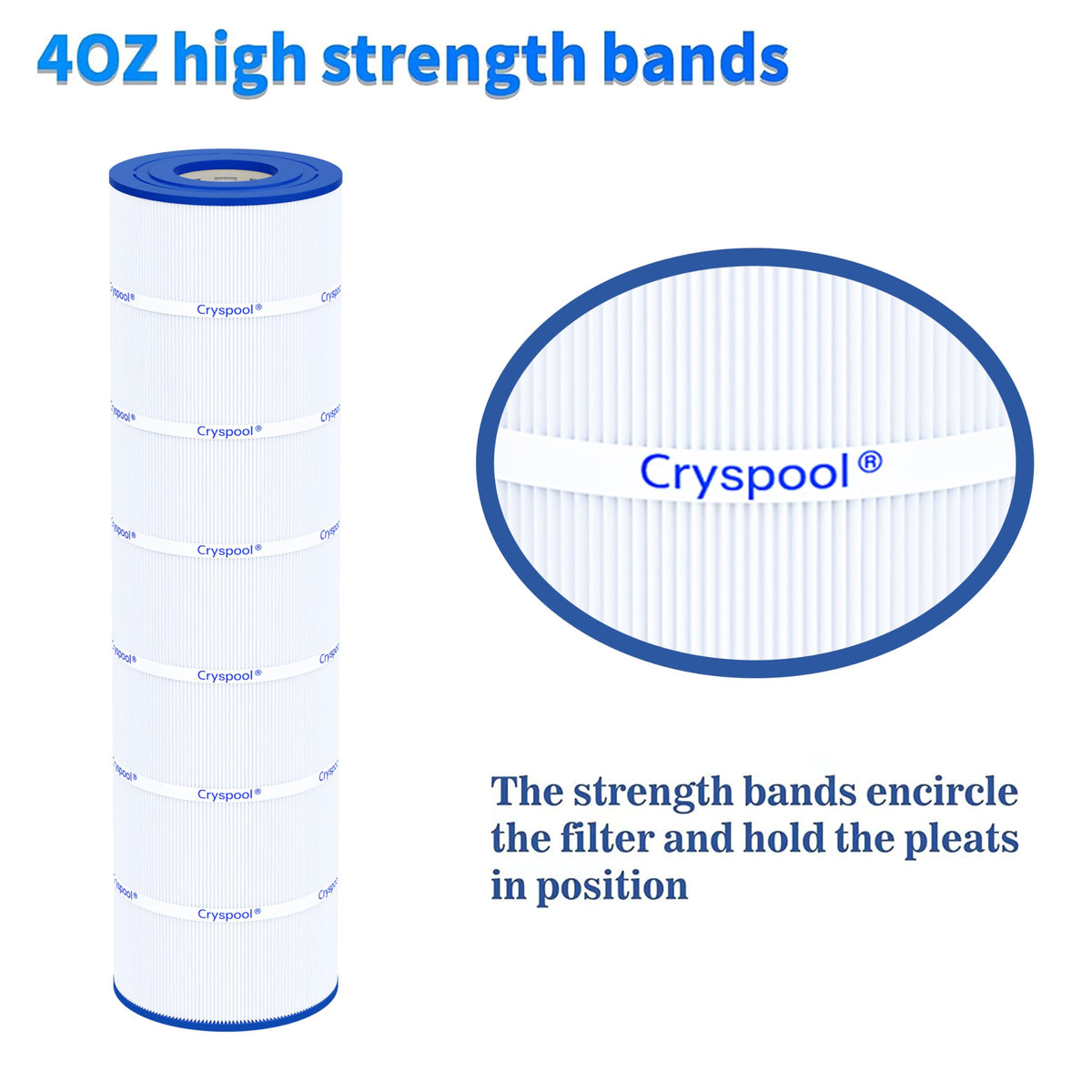 Cryspool 08063 filter outer dimensions help verify fit in 200 sq ft cartridges.