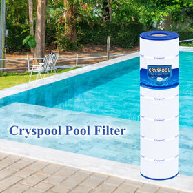 Cryspool 08063 filter packaging indicates simple maintenance and replacement cycle.