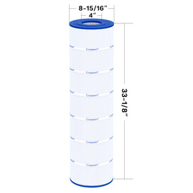 Cryspool 08063 filter top connection shows easy install compatibility with pool systems.