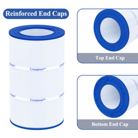 Cryspool 09022 filter 75 sq ft filtration area for efficient pool water flow