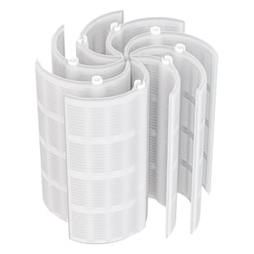 Cryspool 1004 DE filter durable end caps support secure positioning.