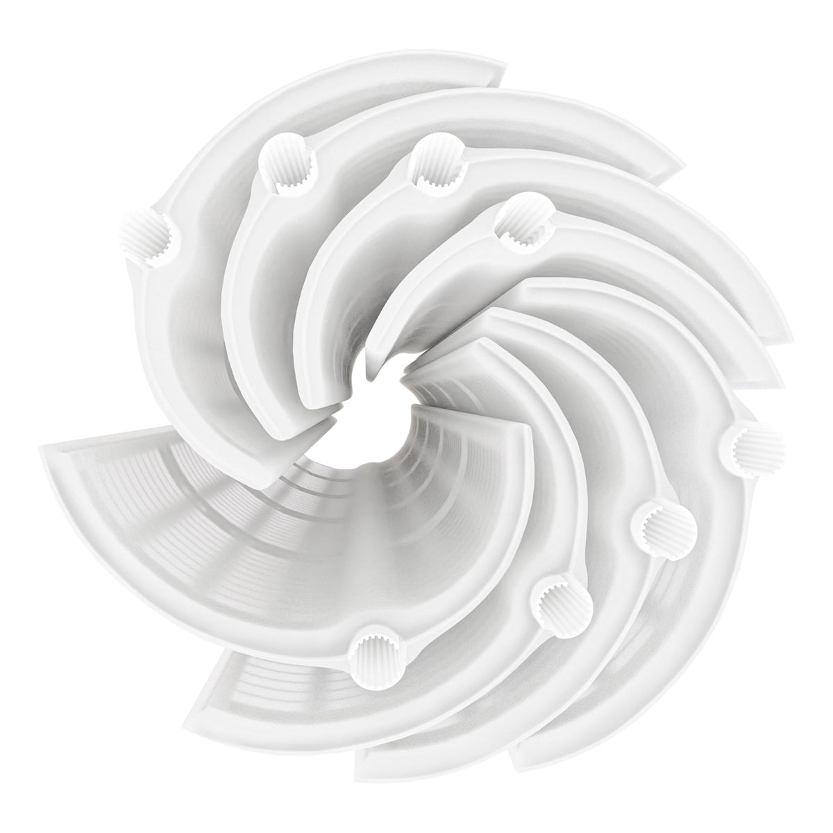 Cryspool 1005 DE filter with seven-grid assembly for robust filtration and easy maintenance.