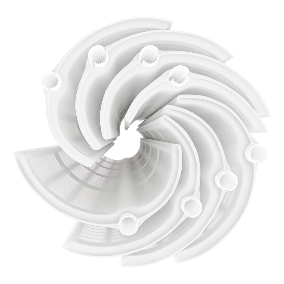 Cryspool 1005 DE filter with seven-grid assembly for robust filtration and easy maintenance.