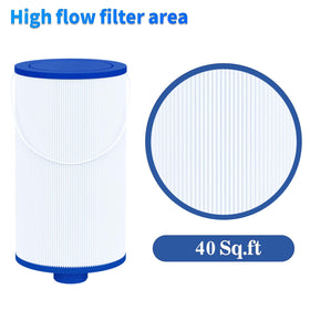 Cryspool 2402 filter ready for easy cleaning and maintenance.