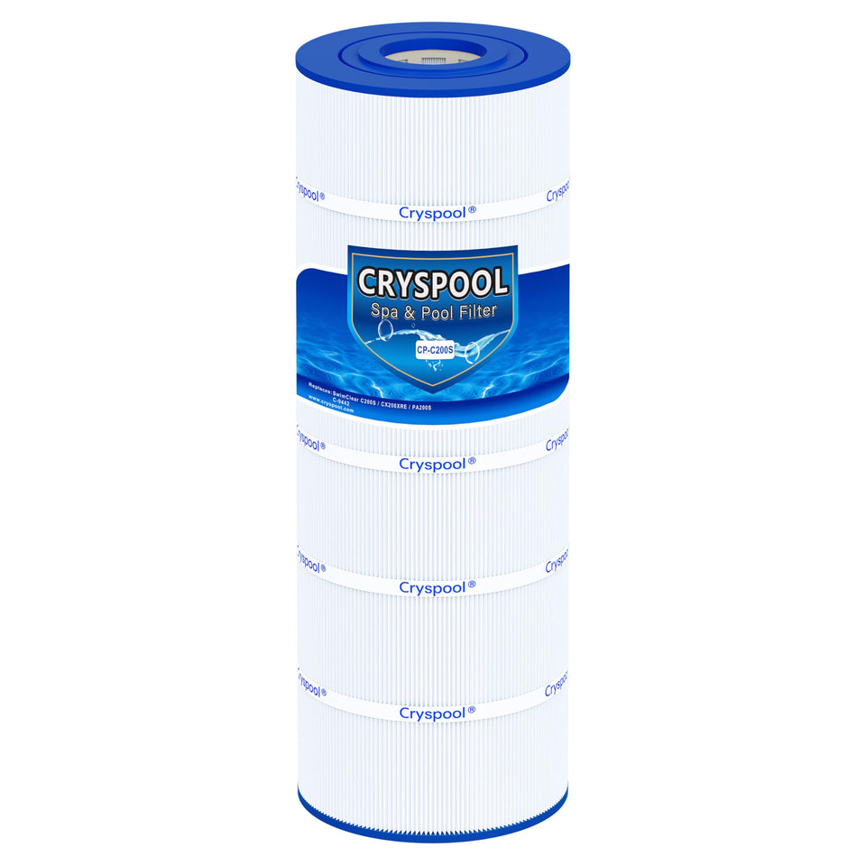 Cryspool C200S filter assembly fits CX200XRE and SwimClear systems for dependable pool filtration.