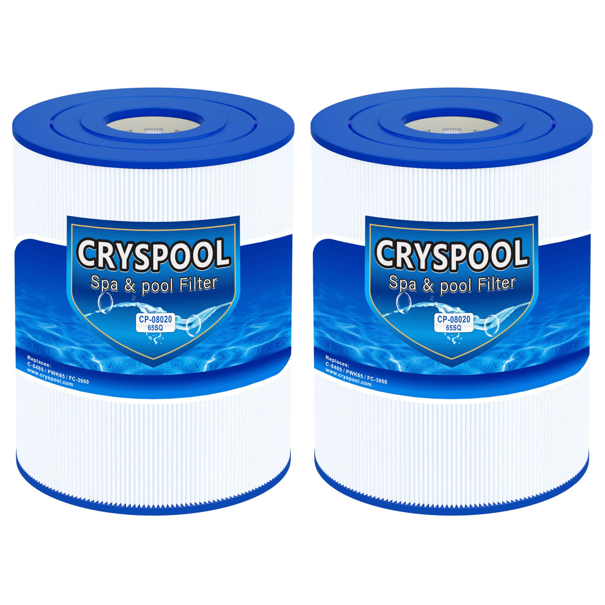 Cryspool PWK65 filter internal view highlighting filtration design
