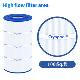Cryspool durable materials may extend cartridge life with regular cleaning