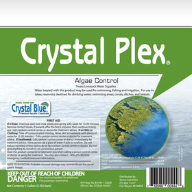 Crystal Plex 1-gallon jug for lake and pond care