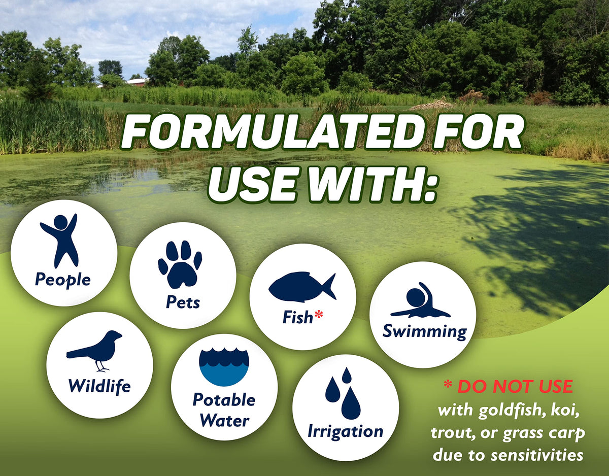 Crystal Plex dosage chart for precise pond treatment planning